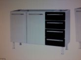 GABINETE QUALITY DECOR 2 PORTAS 4 GAVETAS